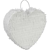 Pignatta A Forma Di Cuore Per Matrimoni - Gioco Divertente Con Bastone E Benda | Ideale Feste Di Nozze E Fidanzamento - Foto 5