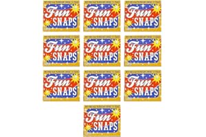 Karrma Ltd. 500 Fun Snaps Party Throw Bangers Snappers Packs - Bonfire Night Guy Fawkes New Years Eve Chinese New Year (10 x 50pcs =500), Multicolor
