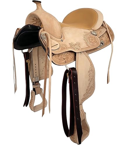 Sella Valencia A&M Reitsport In Pelle Morbida Con Ferri Intercambiabili - Taglia 18.5" - Foto 5