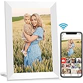 AEEZO 10.1 Inch WiFi Digital Picture Frame, IPS Touch Screen Smart Cloud Photo Frame with 32GB Storage, Easy Setup to Share P