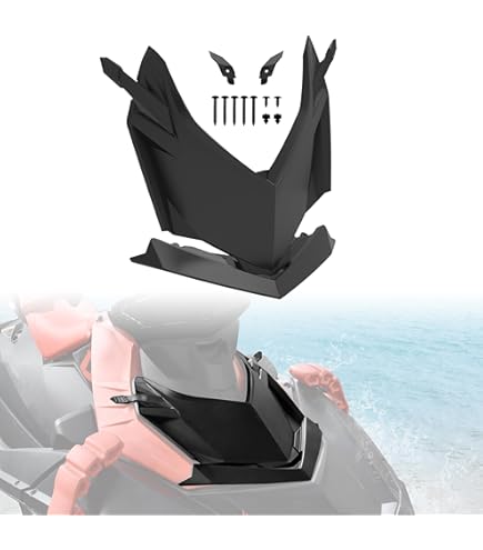 Sea-Doo New OEM Spark Snap-In Fender Set Hull Side Bumper Pair Red - View #4