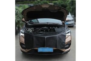 Rupse Kotflügelschoner Matratze, Kotflügel Schoner Matte Magnetisch Kupplung Autoreparatur Kotflügel Schutzblech für Schutz Reinigung Auto allgemein/SUV