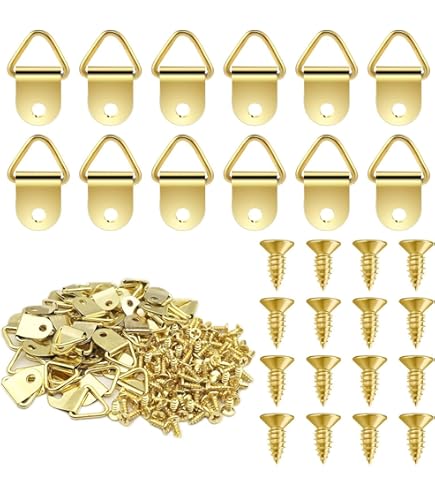 Ensemble De 100 Crochets Pour Cadre De Photo,forme D'anneau