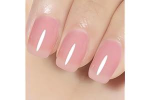 YTD Likomey Smalto Semipermanente per Unghie in gel,15ml Rosa nudo UV LED Smalti Semipermanenti Professionale Manicure Gel Nail Polish