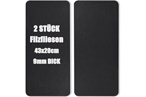 ORIGREEN Pack of 2 Felt Notice Board Cork Board Bulletin Board Tiles - Felt Notice Board Tiles with Self-Adhesive Back for Walls, Vision Board for Home, Office, School, Bulletin Board Decorations, 43 x 20 cm,