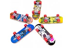 Ahuuen Planche À roulettes | Skate Doigt | Skateboards Stylés avec Doigts | Planche À roulettes Doigt | pour Les Sauts, Les Retournements | Décoration De Skateboard Anniversaires Cadeau
