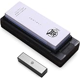 MITSUMOTO SAKARI 2000/6000 Grit Professional Stone for Sharpening Knives | Japanese Knife Sharpening Stone, Knife Sharpening