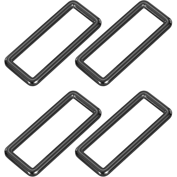 QUARKZMAN Metallo Scale Fibbia Scorrevole Tri-Elica Metallo Fibbie Regolabili, 8pz 25mm(1) Larghezza Interna per Fettuccia Cinturino Zaino, Argento Grigio