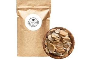 ‎SIVIFOOD SPIRIT - OF - ORIENT SIVIFOOD getrockneter wilder Knoblauch 200g - Wildknoblauch getrocknet in Scheiben naturbelassen orientalische Knoblauch Schalotten natürlich Musir Moosir