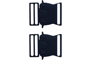 Danuland Boucle réglable de libération de Sacs à Dos en métal de 2 pièces, Boucles de réparation Tactiques d'escalade en métal résistantes