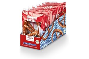 ‎HUOBER HUOBER Große Brezel, Brezelpack mit 10 Packungen à 2 Stück, 400g