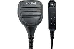 radtel Heavy Duty Speaker Mic Microphone Compatible with BaoFeng Waterproof Radio UV-9R Plus BF-A58 BF-9700 GT-3WP