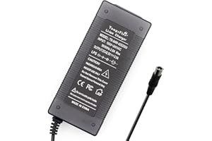 TANGSFIRE 42V Caricabatteria per caricatore monopattino xiaomi caricabatterie 42 Volt 2A (RCA 8mm Caricabatterie per Xiaomi)