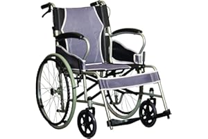 Antar AT52301 Chaise avec roues en acier ultralégères 12,5 kg