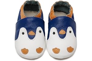 IceUnicorn Krabbelschuhe Baby Lauflernschuhe Jungen Weiche Leder Babyschuhe Kleinkind Lederschuhe mädchen Babyhausschuhe