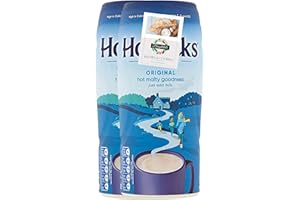 Malted Hot Drink Bundle with Horlicks Original 400g 2 Pack + Brightdale Kitchen Booklet