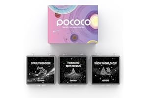 POCOCO Lucentezza natalizia: dischi Galaxy Projector, 5K Ultra HD, litografia a semiconduttore (3 dischi)