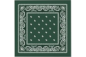 WedDecor Bandana unisex in cotone, fascia larga, leggera, traspirante, accessorio alla moda per equitazione, escursionismo, pesca, ciclismo, attività all'aperto