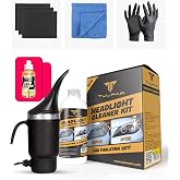 Tulpar Buharlı Far Temizleme Far Parlatma Avantajlı Set Paket (HEADLİGHT CLEANER KIT)