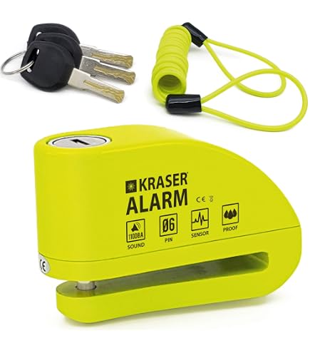 Antivol Moto URBAN U4K170 - Chaîne Acier Trempé ø10mm - Cadenas Double Verrouillage - 170cm Pour Scooter Et Vélo