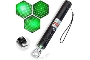 ZENOVAX THE X FACTOR IN EXCELLENCE ZENOVA X Teaching Flashlight with USB Portable Long Range Rechargeable Torch Green Light Multifunctional Small Torches Super Bright Suitable for Outdoor and Sales Display Teachers, Astronomy
