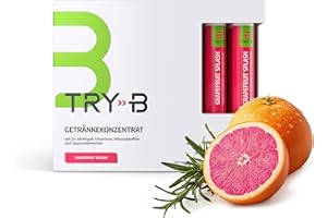 ‎TRYB TRY-B Abnehmshake mit Glycerol, Vitaminen & Mineralstoffen – Diät Shake für 7 Tage – Abnehmen Shake 28 Tubes für einfache Diät Kur – Low Calorie Fastendrink ohne Hungergefühl – Ernährungsdrink