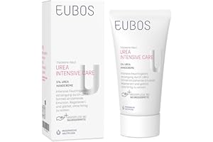 ‎EUBOS Eubos 5% UREA Handcreme für trockene Haut Hautvertäglichkeit dermatologisch bestätigt, Verbesserung Hydratationsfähigkeit der Haut, Spezial-Pflegecreme, 75 ml
