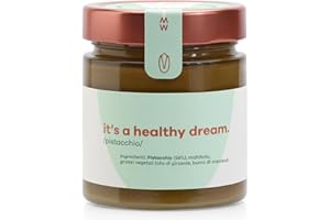 PharmaPower It’s a Healthy Dream Crema Spalmabile al Pistacchio, Senza Glutine, Senza Lattosio e Senza Zuccheri Aggiunti, Vegana, 200 g