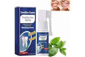 VEROA Tooth Gum Pain Relief Spray - Real Time Toothache Gum Pain Relief for Adult Relieve Gum Swelling Natural Toothache Relief Strong Mouth Spray - for Gum Disease Treatment for Adults - 20ML