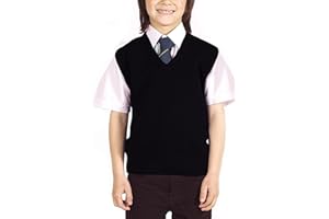 CKL SCHOOL WEAR CKL Boys School Uniform V Neck Sleeveless Slipover Wool Mix Tanktop Jumper