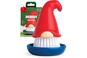 Nuovo! Spazzola per Piatti Beardy di Ototo - Regali Gnomi, Regali Stravaganti, Accessori da Cucina Carini, Gadgets da Cucina Divertenti