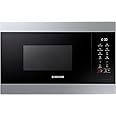Samsung Built In Microwave, 850W, Capacity: 22 Litre, Colour: Silver, MG22M8274AT