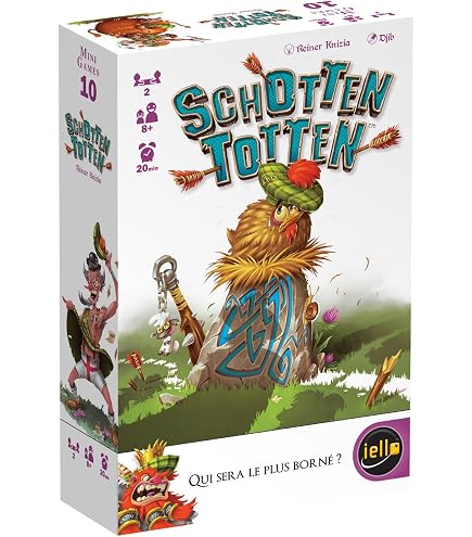 IELLO Fifty – Le Bingo Revisité En Mode Survolté ! Jeu De Société Familial Pour 3 à 7 Joueurs Dès 8 Ans, Parties Rapides De 15 Min, Bluff Et Fous Rires Garantis