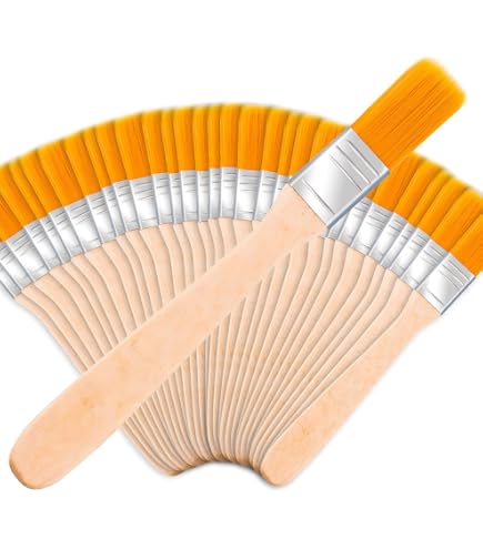 ToolSpace 100x agitateur en Bois pour Peinture - 300 mm - Agitateur en Bois Naturel et Robuste pour différents Types de peintures, Vernis, teintures - Poignée Ergonomique - Mélange Facile