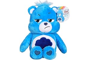 Care Bears 22043 Bean Plush Grumpy Bear,Cuddly Toys for Children,Cute Teddies Suitable for Girls and Boys Aged 4 Years +,Red,9 Inch