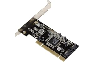 KALEA-INFORMATIQUE Tarjeta controladora PCI a SATA, 2 Puertos Independientes o Raid 0.1 con chipset Silicon Image SIL3112
