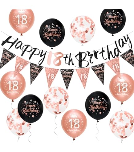 40. Geburtstag Deko-Set – 10 Hängende Swirls & Ausschnitte In Schwarz-Gold, Für Decke & Party