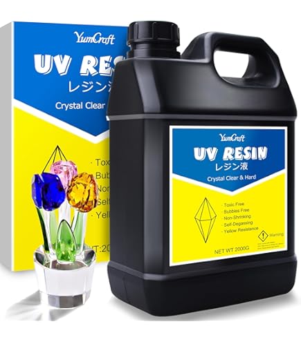 GLASHELDERE POLYESTER GIETHARS voor het transparant ingieten van