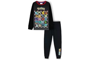 Pokemon Piżama dla dzieci, Pikachu zestaw piżam dla chłopców, pokemon prezenty