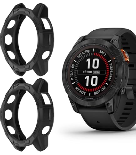 Coque De Protection TPU Pour Garmin Epix Pro Gen 2 51 Mm / Fenix 7X Pro - 6 Couleurs - Protection Des Bords