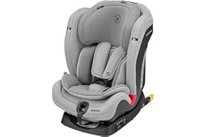 Maxi-Cosi Titan Plus Comfortable Toddler/Child Car Seat, Group 1-2-3 Convertible ISOFIX Car Seat, 9 Months - 12 Years, 9 – 36 kg, Authentic Grey