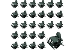 JEUFUN 30pcs Plant Clips,Plant SupportClips Garden Flower Plastic VineClips,Plastic Garden PlantClips,Clips for ClimbingPlants,Suitable for Supporting Stems Vines Stalks Grow Upright