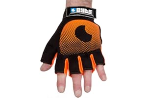 BYTE HOCKEY ADULTS LEFT HAND KNUCKLE GLOVE ORANGE/BLACK