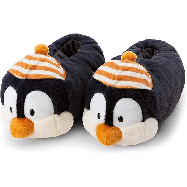 Pantoffels voor heren, wollige winterpantoffels, tijger, leeuw, pluche voor mannen en vrouwen, Gele tijger, 38/39 EU