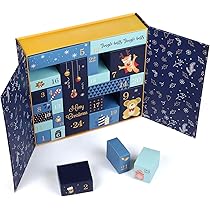 24 Boîtes De Calendrier De L'avent Vides À Remplir