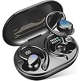 Dascert Cuffie Sport, Wireless con Microfono, Auricolari Bluetoth 5.3 con HiFi Stereo, IP7 Impermeabile Senza Fili Cancellazi