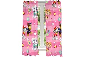 Franco Juego de Cortinas de Ventana para habitación de niños, 82 x 63 Pulgadas, Paw Patrol para niñas