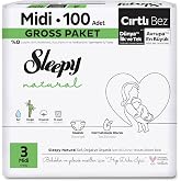 Sleepy Natural Gross Paket Bebek Bezi 3 Numara Midi 4x100 Adet