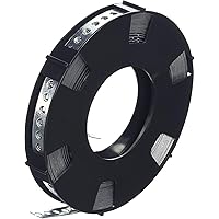 DON QUICHOTTE Lochband 12 mm verzinkt 10 Meter auf einer Rolle in Plastikbox, 1 Stück,900927