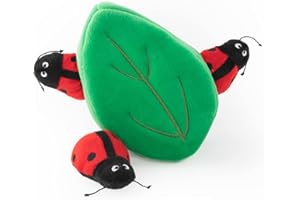 ZIPPYPAWS Zippy Paws Zippy Burrow - Biedronki w Liście Gra Zabawka dla psa